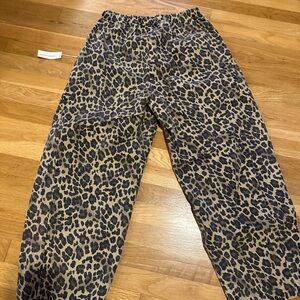 Leopard Print Women's Jeans